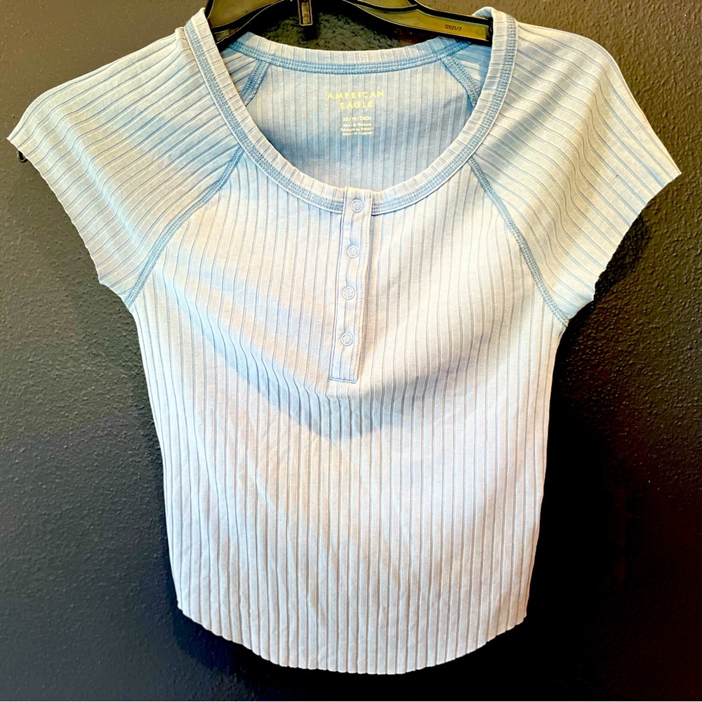 Light blue shirt